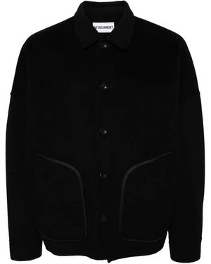 Attachment Sobrecamisa afelpada - Negro