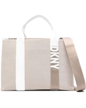 DKNY Medium Holly Tote Bag - White