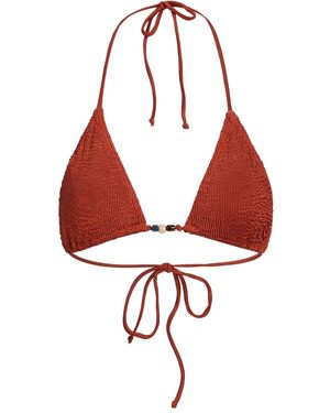 Bondeye Beaded Ingrid Bikinioberteil - Rot