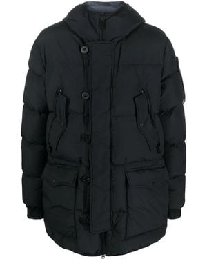 Peuterey Hooded Padded Jacket - Black