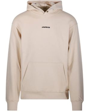 A PAPER KID Logo-Embroidered Hoodie - Natural