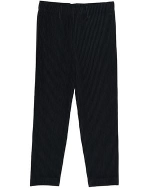 Homme Plissé Issey Miyake Plissé Trousers - Black