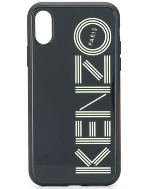 KENZO Fluorescent Logo Iphone X Case - Black