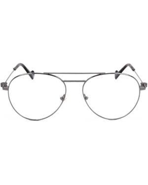 Moncler Pilot-Frame Glasses - Natural