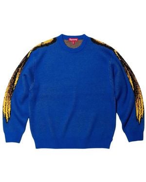 Supreme Antihero Eagle Sweater - Blue
