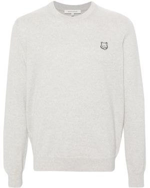 Maison Kitsuné ロゴ プルオーバー - ホワイト