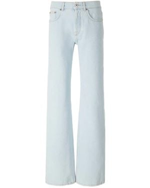 Off-White c/o Virgil Abloh Vaqueros de algodón - Azul