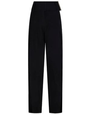 Sportmax Wide-Leg Pants - Black