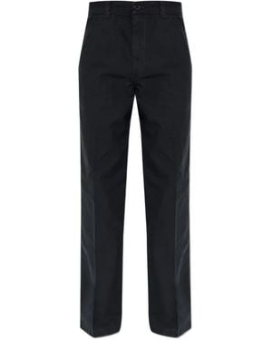 DIESEL Distressed Chino Trousers - Black