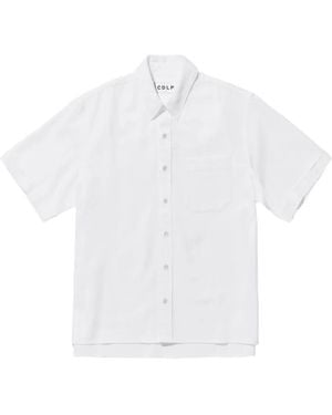 CDLP Camicia A Maniche Corte - Bianco