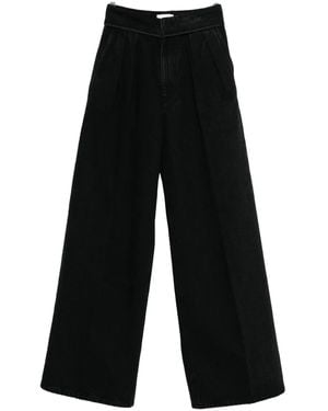 Forte Forte Wide-Leg Trousers - Black