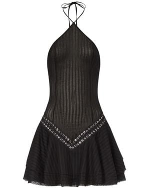 Ludovic de Saint Sernin Vestido Corto Sascha - Negro