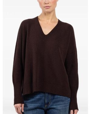 Kontatto Jersey con cuello en V - Negro