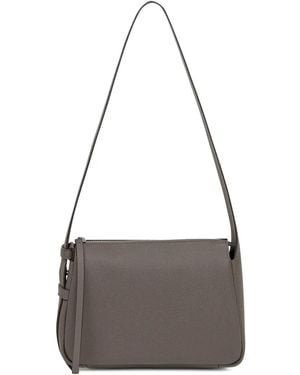 Tory Burch Romy レザーショルダーバッグ S - グレー