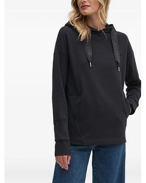 Joop! Tasta Logo-Ribbon Hooded Sweatshirt - Blue