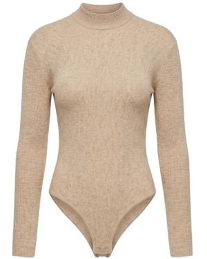 DIESEL M-Elly High-Neck Bodysuit - White