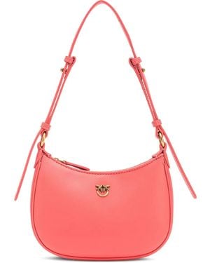 Pinko Half Moon Shoulder Bag - Pink