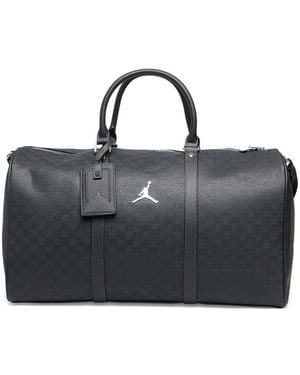 Nike Jam モノグラム ボストンバッグ - ブラック
