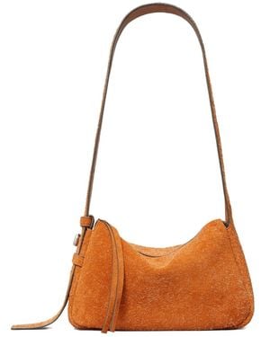 Tory Burch Borsa A Spalla Romy Piccola - Marrone