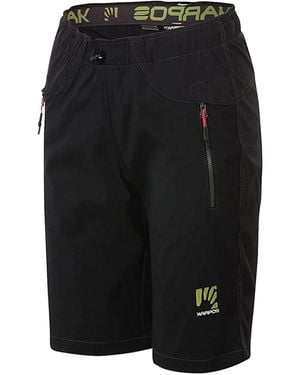 Karpos Shorts Met Logoprint - Zwart