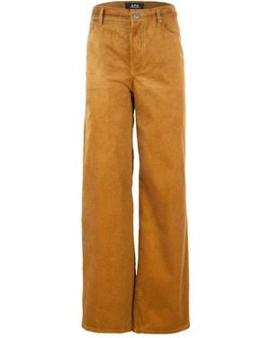 A.P.C. Corduroy Pants - Natural