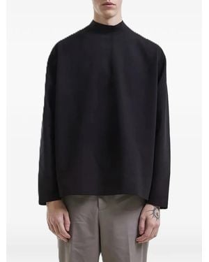 Hevò T-Shirt À Manches Longues - Bleu