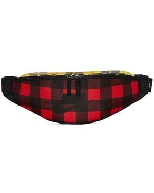Nike Heritage Plaid Belt Bag - White