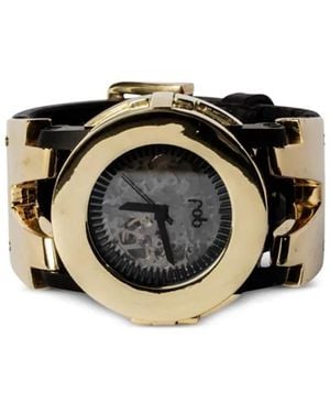 Parts Of 4 X Fob Paris Montre Hyperstrap-V 44 Mm - Noir