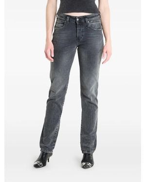 DIESEL Gerafelde Jeans Met Vervaagd Effect - Blauw