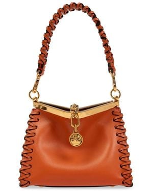 Etro Small Vela Shoulder Bag - Orange