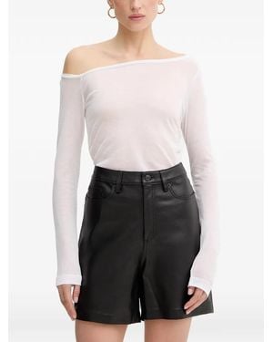 Pinko Semi-Sheer T-Shirt - White