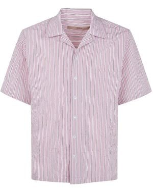 Nuur T-Shirt A Righe - Viola