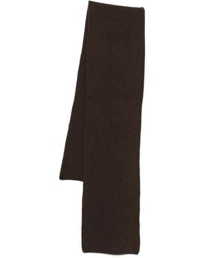 Paul & Shark Ribbed Scarf - Brown