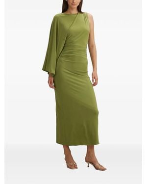 EVER NEW Fleur Cape-Shoulder Maxi Dress - Green