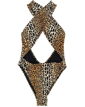 Reina Olga Maillot De Bain Italian Stallion - Métallisé