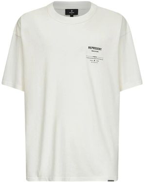 Represent Logo-Print T-Shirt - White