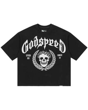 Godspeed Victor Crest Graphic-Print T-Shirt - Black