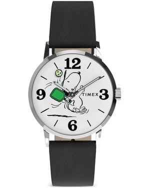Timex X Peanuts Marlin Pickleball 38Mm Watch - White