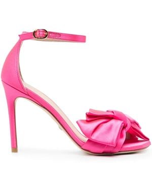 Stuart Weitzman 110Mm Leather Sandals - Pink