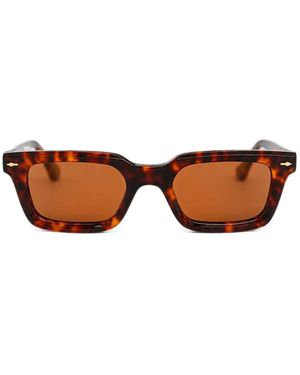 Kat Maconie Lunettes De Soleil Nixa À Monture Rectangulaire Effet Écaille De Tortue - Brown