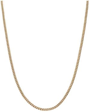 Maria Black Curb Chain Necklace - Metallic