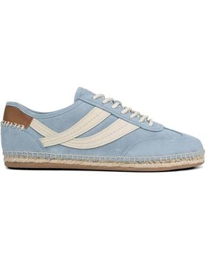 Vince Oasis Lace-Up Sneakers - Blue