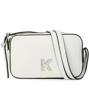 KARL LAGERFELD K Logo Camera Bag - White