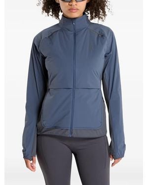 On Shoes Zip-Up Insulated Jacket - Blue