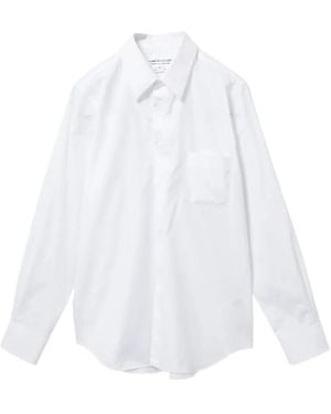 Comme des Garçons Klassisches Hemd - Weiß