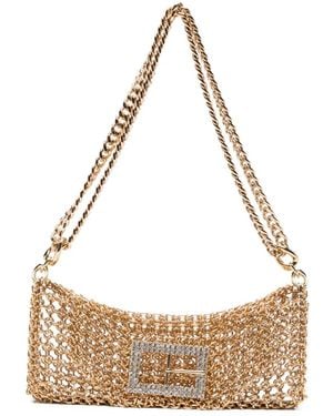 Silvia Gnecchi Baby Girl Shoulder Bag - Natural