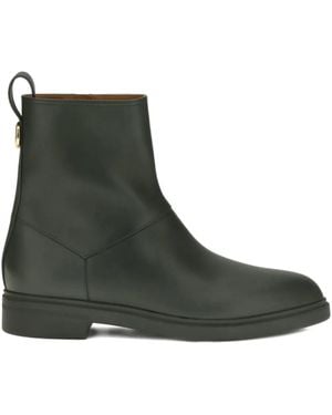 Loro Piana Kilda Zip Ankle Boots - ブラック