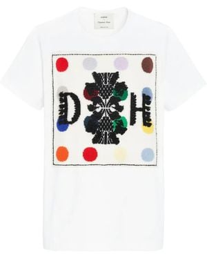 Barrie X Damien Hirst The Spots Logo T-Shirt - White