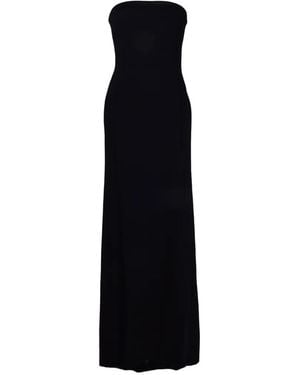 Jenny Packham Strapless Slim-Fit Dress - Black
