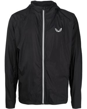 Castore Logo-print Hooded Jacket - Black